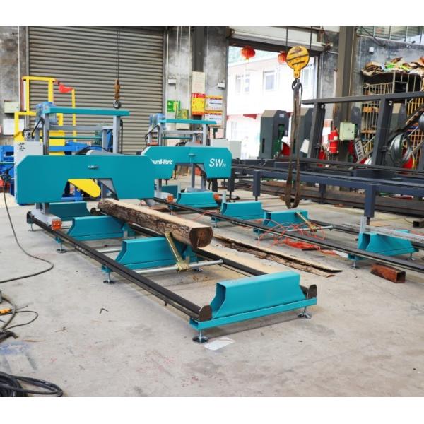 SW26G Portable Band Saw Mill Wood Cutting Portable Band Saw For Logs