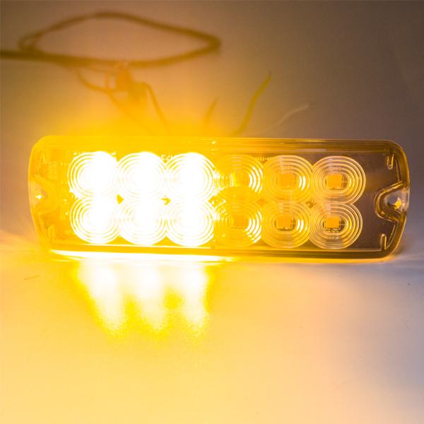 24W Led Emergency Vehicle Lights Truck Flash Strobe Lights