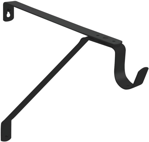 Suporte de suportes para cortinas de guarda-roupa padrão com suporte de aço metálico pesado