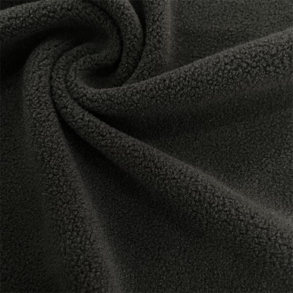 Plush Coral Knit Anti-Pilling Soft Micro Polar Wool Terry Polyester Fleece Fabric Rol