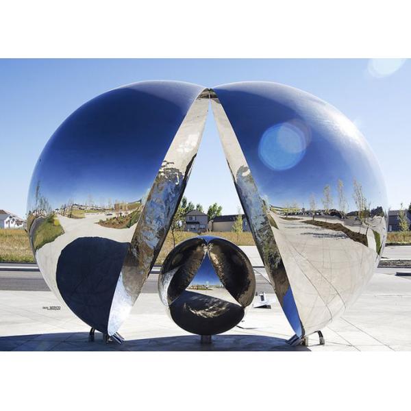 Современной на открытом воздухе стабильность корозии металла отполированная скульптурой заканчивая