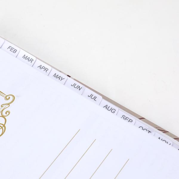 Custom Printed A5 Study Planner Organizer Daily Monthly Planner With Hardcover Cover