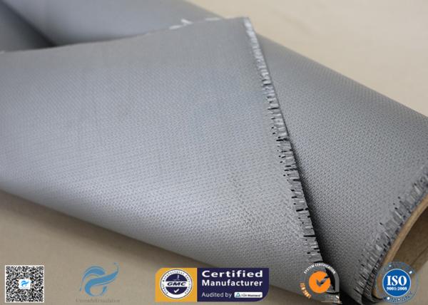 0.45mm 510g 1.5m largo/M2 E - o silicone da fibra de vidro revestiu a tela da fibra de vidro resistente ao calor