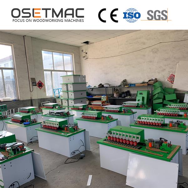 Manual Edge Banding Machine TS-505A with 7.4KW Power and 2.4KW Gluing Pot Heating Power