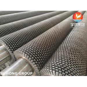 ASME SA192 Carbon Steel Serrated Fin Tube With CS Fin Strip For Economizer And Heat Recovery