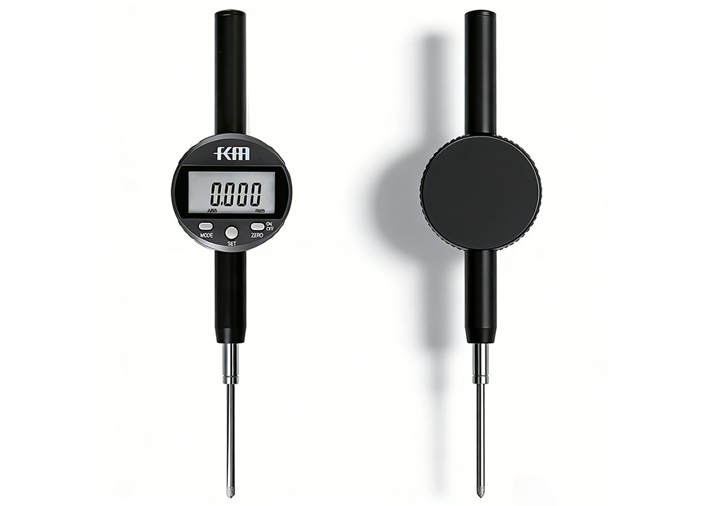 High Precision 0-50.8mm Digital Indicator with Shock Proof Design with Durable Stainless Steel Body