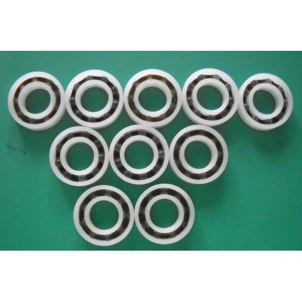 Anti Alkali / Anti Acid UPE Plastic Plain Bearings With Glass Stainless Or Ceramic Balls