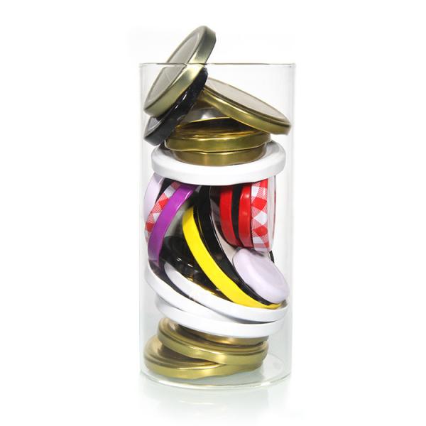                  Hot Sale 63mm 72mm 82mm Good Airtight Metal Twist off Can Lid             