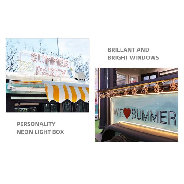 Customized Style Mobile Fast Food Truck with Wheat Raw Material and Hot Coffee