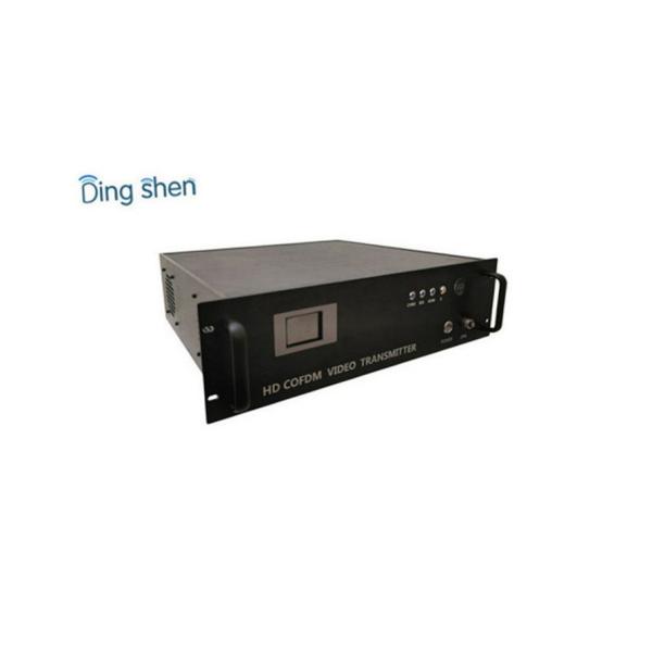 40 Watt HD COFDM Video Transmitter Video + Data Link For Military Long Range Mobile Communication