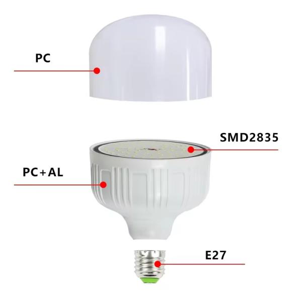 Energy Saving Indoor LED Bulb Lamp with 70W High Power and 70 Color Rendering Index Ra