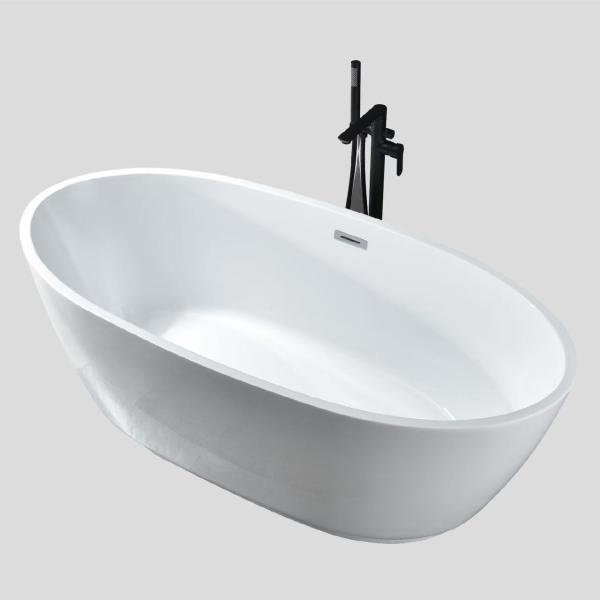 1700 mm Eco Acrílico Baños de goteo Alcove Ant Slip Personalizado