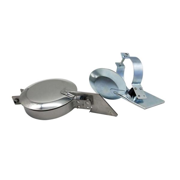 ISO 8 Inch Zinc Plated Tractor Muffler Flapper