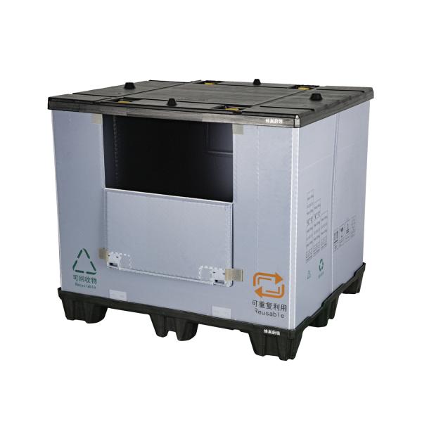 1200*1000*1000mm Automotive Parts Packaging Storage Pallet Box with Custom