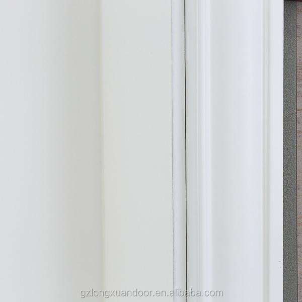 Composite Custom Teak Primer MDF Wood Doors 205cm Height Moistureproof