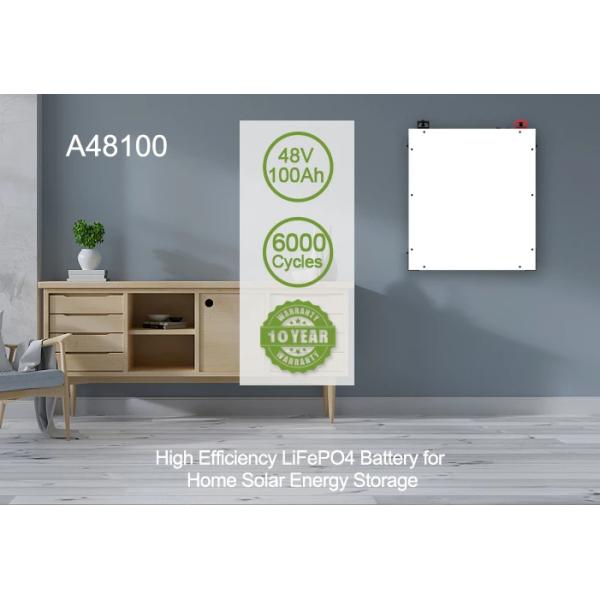 4800w lithium ion batteries 48v 100ah 5Kwh PV wall mounted lifepo4 battery pack for home energy storage