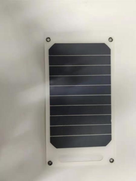 A Grade Sunpower Thin Flexible Solar Panels 5V 5W For Outdoor Traving / Camping