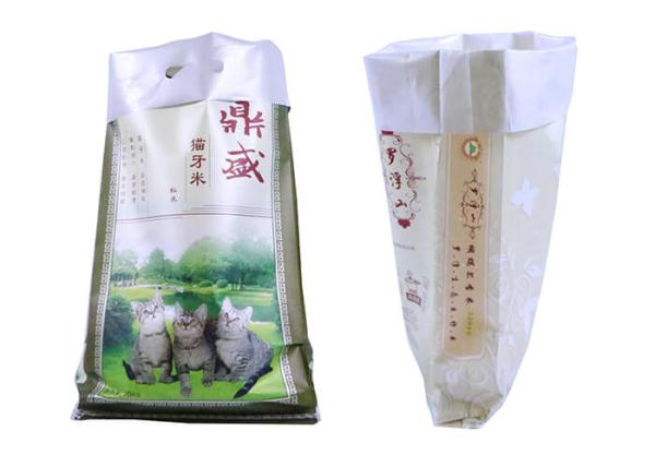 Bopp Laminated Woven Polypropylene Packaging Bags Sacks , 25Kg PP Woven Bags