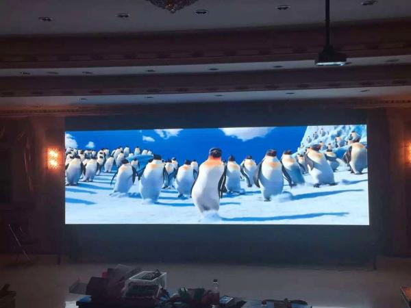 Pixel Pitch 4mm Indoor LED Video Wall 256 * 128mm Module Clear Vivid Image