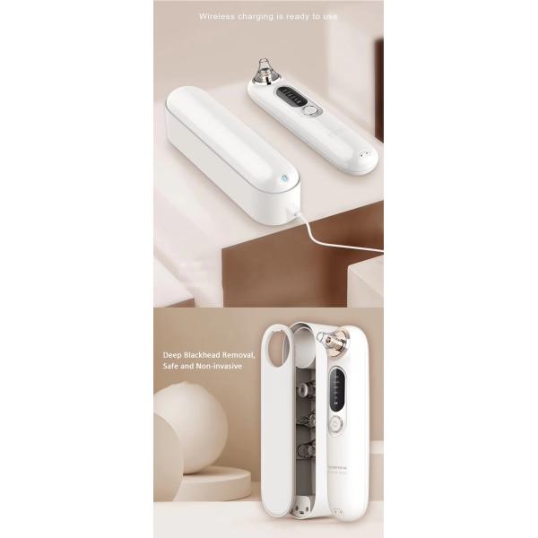 Portable Electric Blackhead Remover Vacuum Rechargeable Facial Pore Cleanser Machine