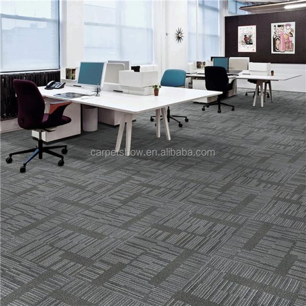50x50cm Good Ware-Resistant Polypropylene Carpet Tile with PVC Backing