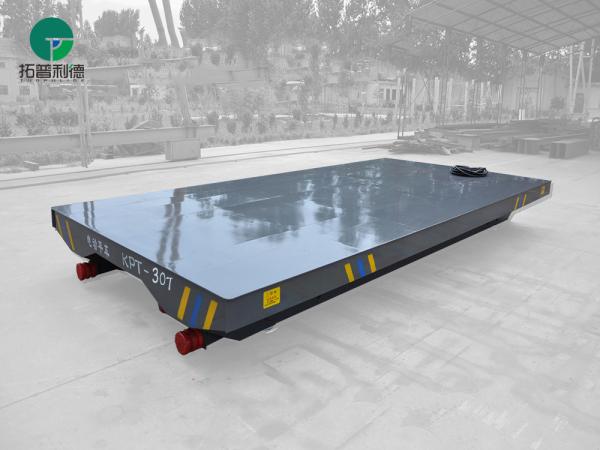 Mobile Cable Powered Towing Trolley Self-Propelled Railway Steel Trailer For Transferring