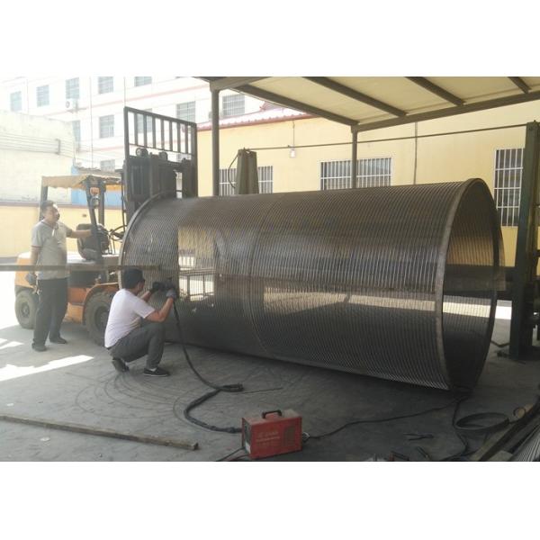 Stainless Steel Rotary Screen Drum For Drinking / River / Sea Water Treatment
