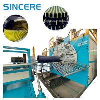 Machine de fabrication de lignes d'extrusion de tuyaux en plastique HDPE