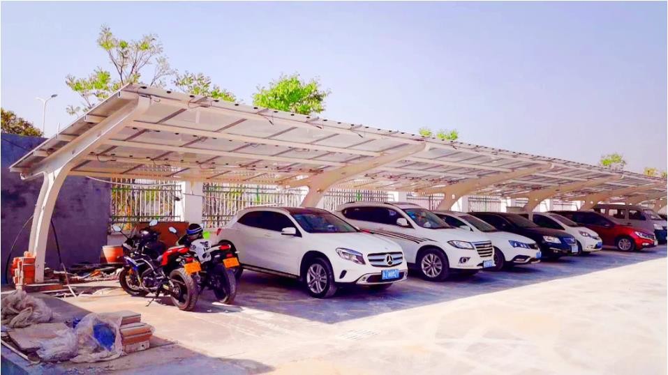 подгонянное Q235 Q345 6063 системы установки кронштейна 6005 установка PV солнечной структур автопарка солнечная