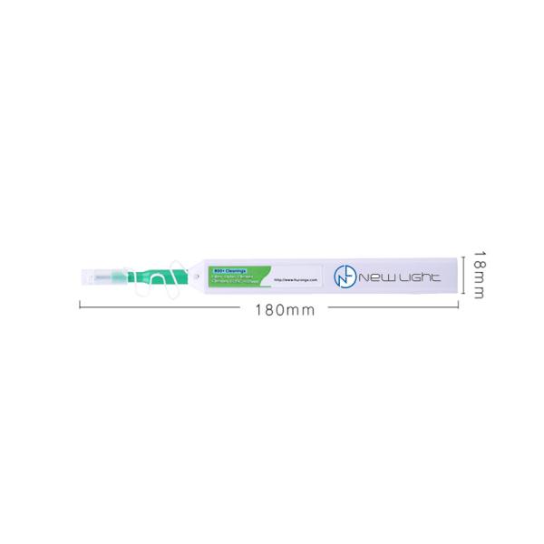 Zirconia Sleeve Fiber Optic Connector Cleaner with One-Click Cleaning and 800+ Cleanings for SC FC ST Connectors