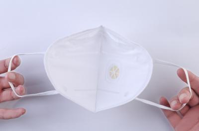 Disposable N95 Face Mask Lightweight Size 21.6 * 16.3cm With Soft Foam Nose Cushion