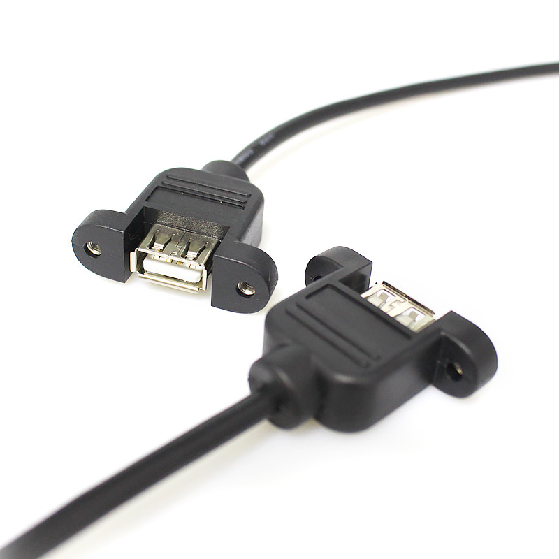 Электрический держатель панели Usb привязывает разъем-розетку 22AWG 400mm