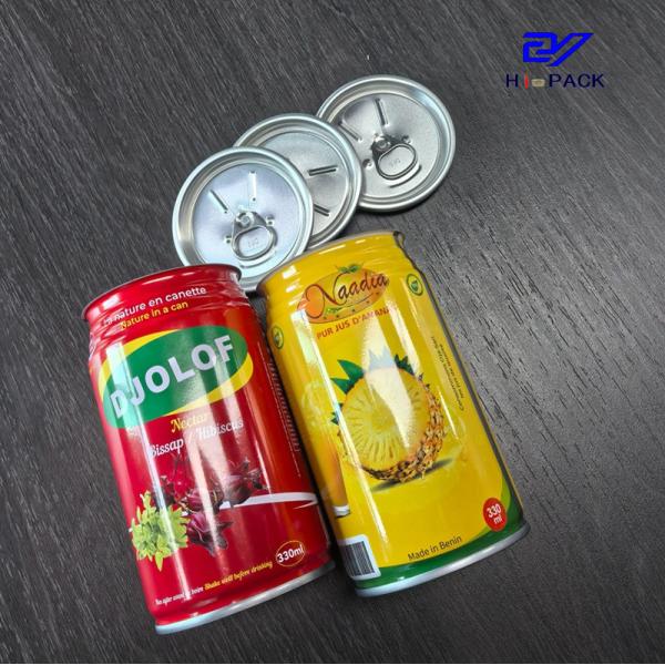 310 мл, 250 мл металлические банки, банки для напитков, банка для соков, оранжевый