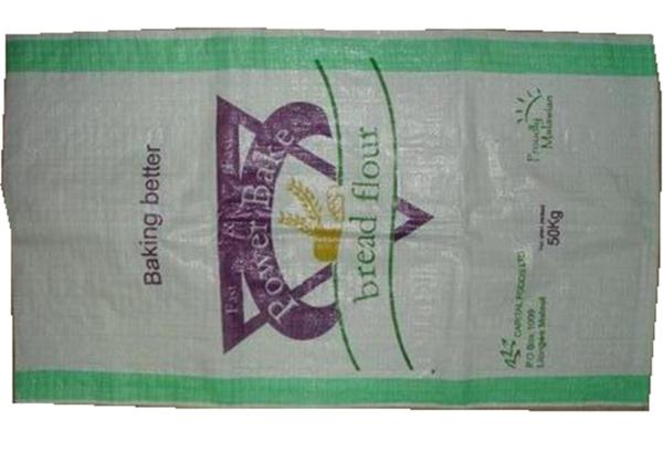 Laminated PP Woven Sack Bags For Flour / Rice / Sugar / Salt / Potato Packaging
