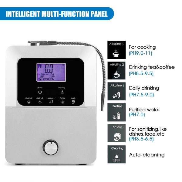 EHM_849 Alkaline Wate Machine,water Ionizer Produces PH2.8~11.0 Ionizer Water