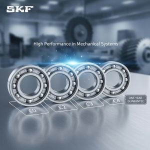 SKF Ball Bearing with Metal Cage and Clearance Variants C0 C2 C3 C4 for High