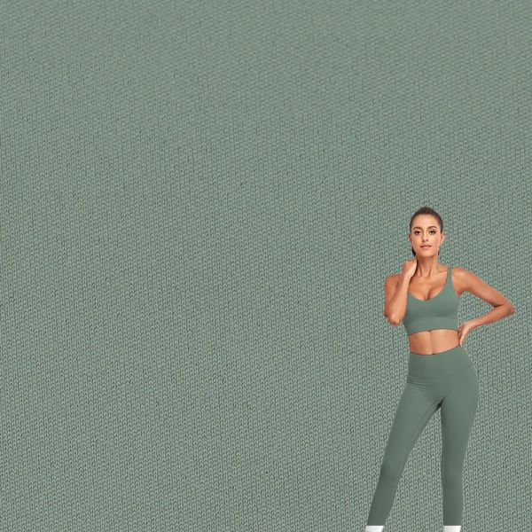High Quality 100% Polyester Elastic Yoga Clothing Fabric Comfortable and Skin-Friendly