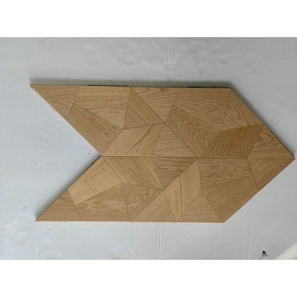 Diamond Shaped Oak Engineered Wood Flooring, Unique Design, ABC Grade