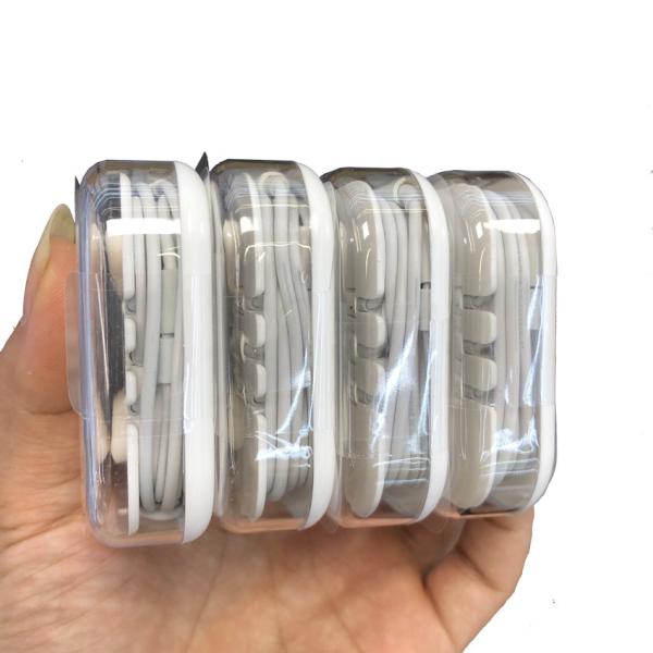 OEM qulity Wired Mobile Phone Earphone 3.5mm in ear white For Iphone with box