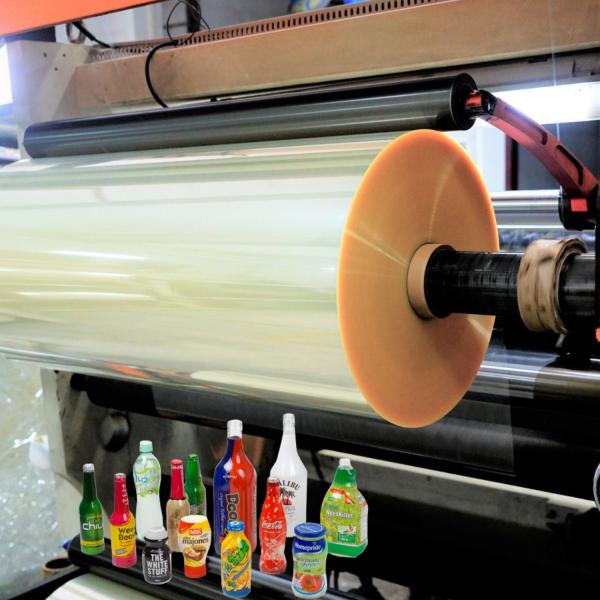 PVC Transparent Film PVC Shrink Film 50% Shrinkage