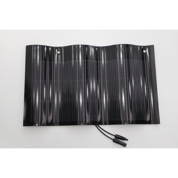 XSDCM-50-H BIPV curvado transparente doble cristal azulejo solar para techos ecológicos