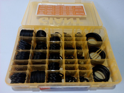 Black NBR Hydraulic Pump Oil Seal O Ring For Hitachi EX220 EX300