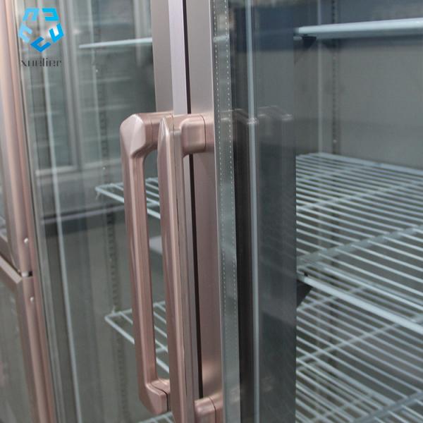 Six Door Glass Door Display Freezer Automatic Defrosting And Defogging