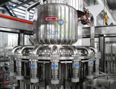 Máquina de enchimento de engarrafamento não-carbonatada automática da bebida da bebida de leite da cerveja