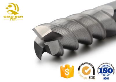 Corte derrubado carboneto da grande escala de 3 cortadores de trituração das ferramentas de carboneto do Cnc da flauta