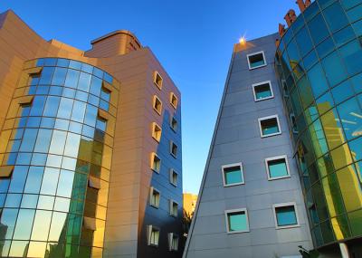 Chamelon Color Aluminium Composite Panel Facade Cladding Materials