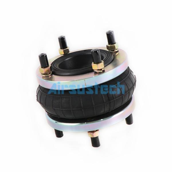 Black Suspension Air Spring 150076H-1 Flange Pneumatic Cylinder Total Stroke 50MM