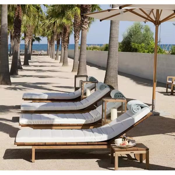 Настраиваемый складной ратан солнечный кресло алюминиевая рама наружные ратанные кресла