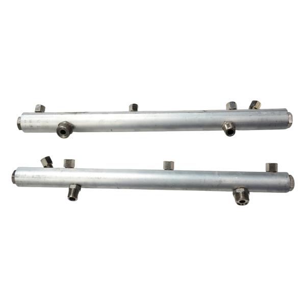 Tiges de pulvérisation haute pression gauche et droite pour grandes balayeuses-laveuses – Alliage d'aluminium, compatibles avec les véhicules d'assainissement Zoomlion