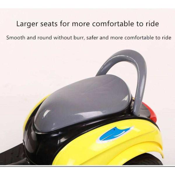 Мини-тройка на игрушечном автомобиле 6В электрический мотоцикл для детей